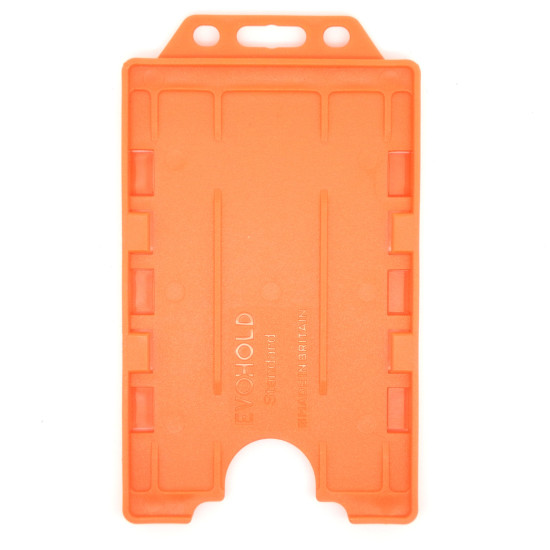 Evohold® Biodegradable Double Sided ID Card Holders - Vertical (Pack of 100)