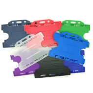 Evohold® Biodegradable Double Sided ID Card Holders - Horizontal (Pack of 100)