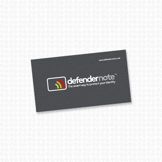 Defender Note - £50 Note Size Defender Note - £50 Note Size
