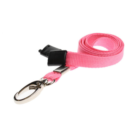 Breakaway 10mm Lanyards with Metal Lobster Clip (Pack of 100) Breakaway 10mm Lanyards with Metal Lobster Clip (Pack of 100)