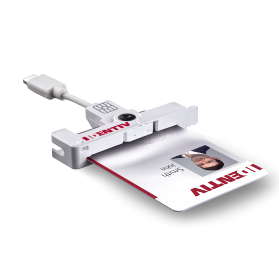 Identiv uTrust Smartfold SCR3500B Micro USB Portable Reader