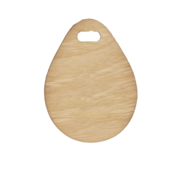 MIFARE Classic® EV1 1K Bamboo RFID Key Fob (pack of 100)