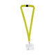 20mm Plain Lanyards with a Horizontal Flexible Wallet (Pack of 100)