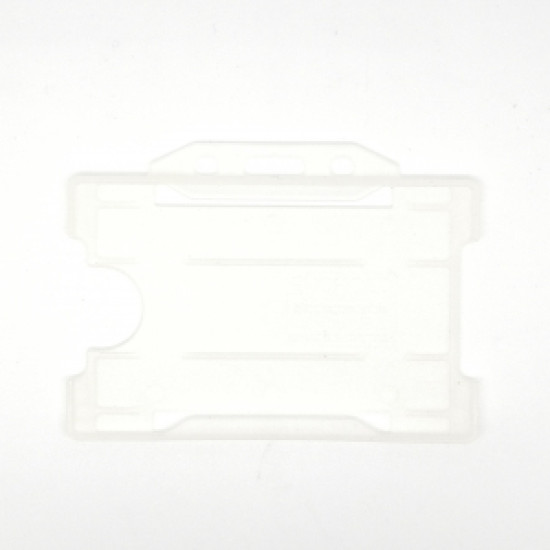 Evohold® Biodegradable Single Sided ID Card Holders - Horizontal (Pack of 100)