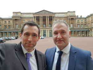 USC GO TO BUCKINGHAM PALACE FOR THE QUEEN'S AWARD