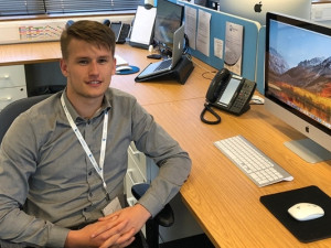 CONGRATULATIONS TO RICHARD ON PASSING HIS APPRENTICESHIP…