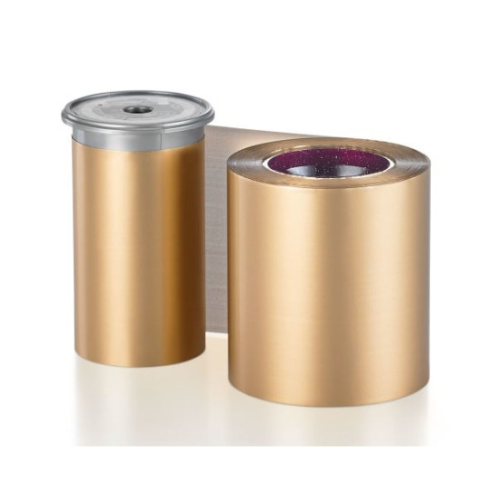 Entrust 525900-007 Monochrome Matte Gold Ribbon - 1500 Prints