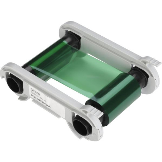 Evolis RCT014NAA Green Monochrome Printer Ribbon (1000 Prints)