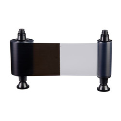 Evolis R3012 KO Black Monochrome Printer Ribbon w/Overlay (500 Prints) - Call For Price