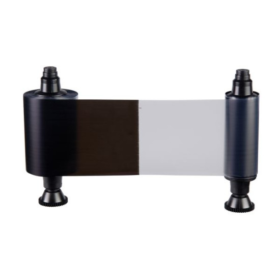 Evolis R3012 KO Black Monochrome Printer Ribbon w/Overlay (500 Prints) - Call For Price