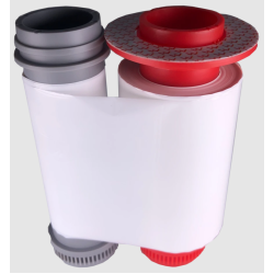 Matica Chromxpert Platinum Line White Monochrome Ribbon - Prints 1000 Cards (PR20314308)